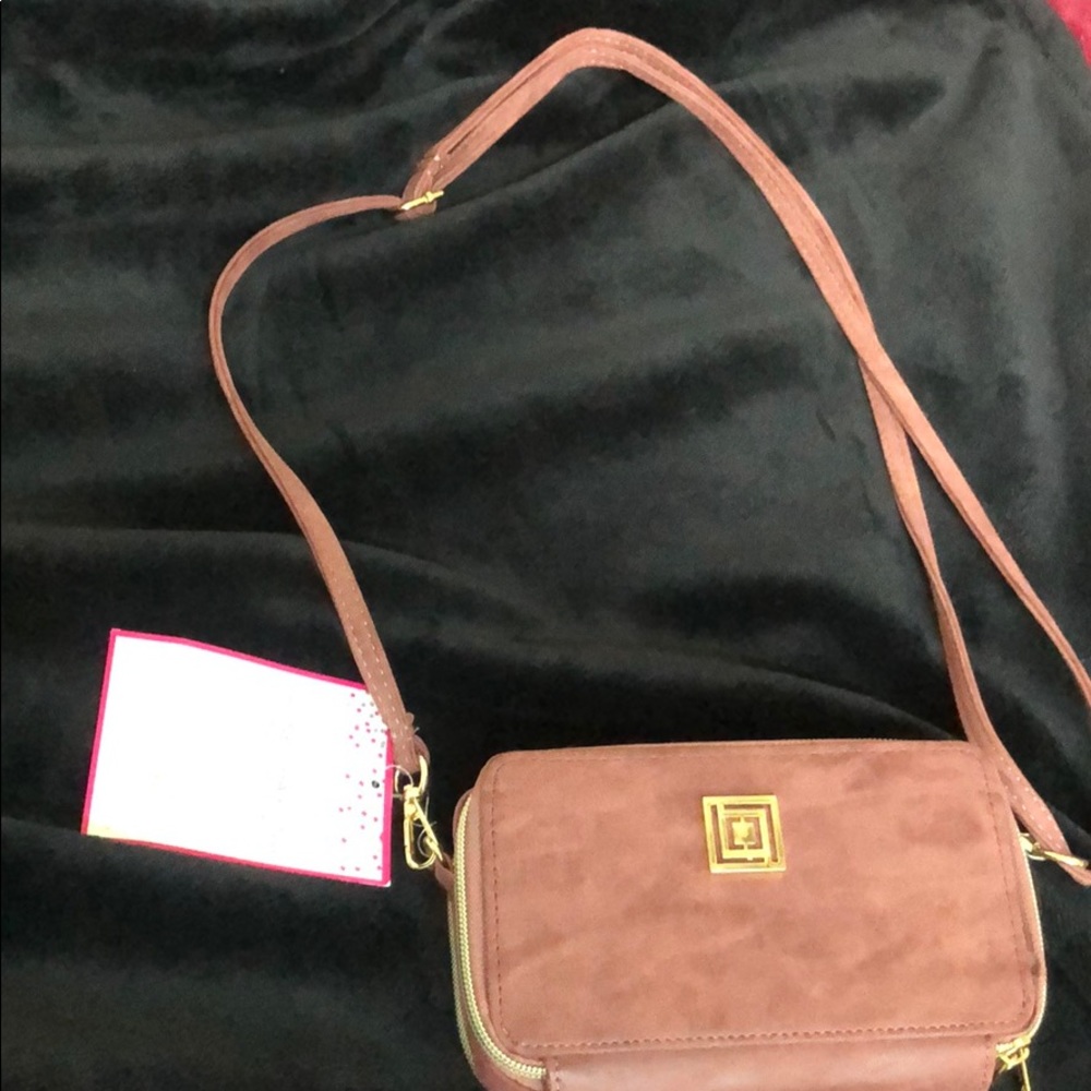 Liz Claiborne Phone Charging Crossbody Purse